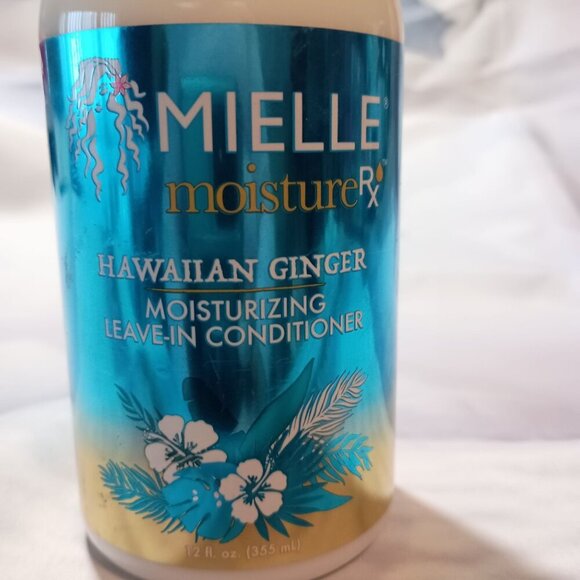 Mielle Moisture Rx Leave-In Conditioner Hawaiian Ginger 12oz NEW Hydrating - Picture 2 of 5